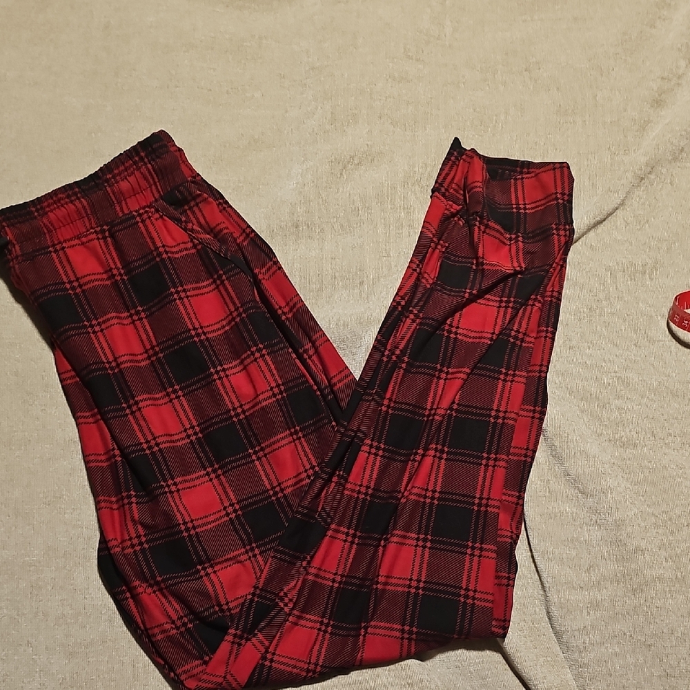 Red and Black Plaid Cozy Flannel Pajamas